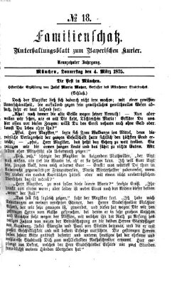 Familienschatz (Bayerischer Kurier) Donnerstag 4. März 1875