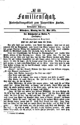 Familienschatz (Bayerischer Kurier) Montag 24. Mai 1875