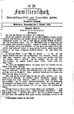 Familienschatz (Bayerischer Kurier) Donnerstag 7. Oktober 1875