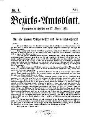 Bezirks-Amtsblatt Dienstag 17. Januar 1871