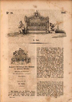 Kasperle im Frack Samstag 3. Juli 1847