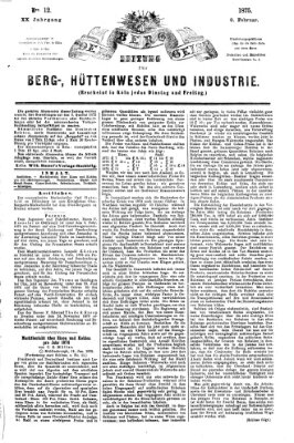 Der Berggeist Dienstag 9. Februar 1875