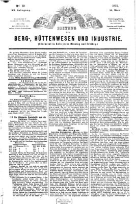 Der Berggeist Dienstag 16. März 1875