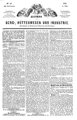 Der Berggeist Dienstag 8. Juni 1875