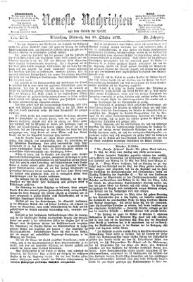 Neueste Nachrichten aus dem Gebiete der Politik (Münchner neueste Nachrichten) Mittwoch 20. Oktober 1875