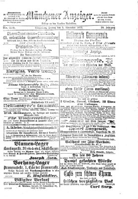 Münchener Anzeiger (Münchner neueste Nachrichten) Freitag 5. November 1875