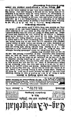 Tag- und Anzeigeblatt für Kempten und das Allgäu Mittwoch 6. Januar 1875