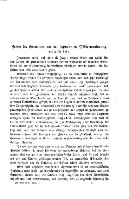 Im neuen Reich Freitag 12. März 1875