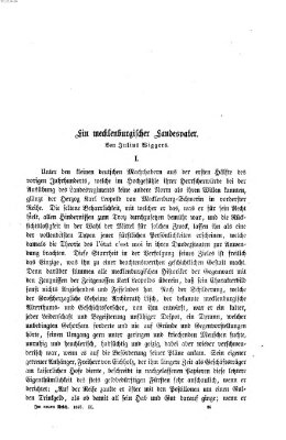 Im neuen Reich Freitag 29. Oktober 1875