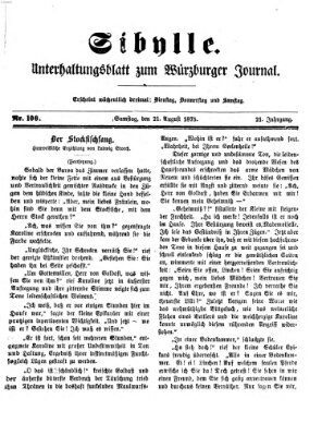 Sibylle (Würzburger Journal) Samstag 21. August 1875