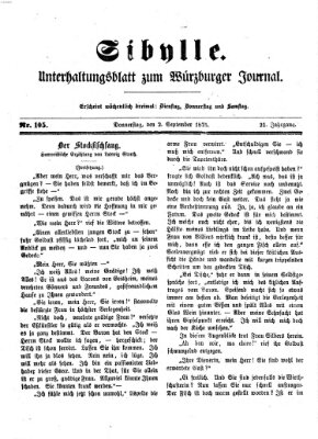 Sibylle (Würzburger Journal) Donnerstag 2. September 1875