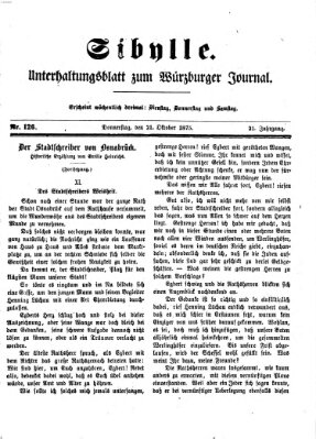 Sibylle (Würzburger Journal) Donnerstag 21. Oktober 1875