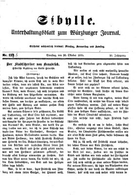 Sibylle (Würzburger Journal) Dienstag 26. Oktober 1875