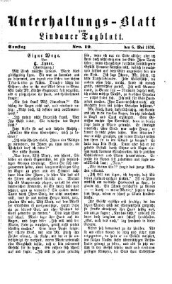 Lindauer Tagblatt für Stadt und Land. Unterhaltungs-Blatt zum Lindauer Tagblatt (Lindauer Tagblatt für Stadt und Land) Samstag 6. Mai 1876