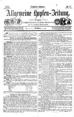 Allgemeine Hopfen-Zeitung Donnerstag 6. Januar 1876