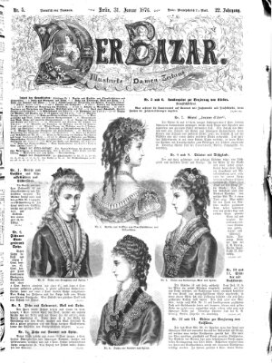 Der Bazar Montag 31. Januar 1876