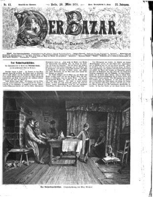 Der Bazar Montag 20. März 1876