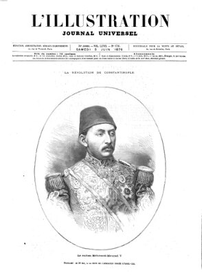 L' illustration Samstag 3. Juni 1876