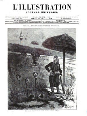 L' illustration Samstag 22. Juli 1876