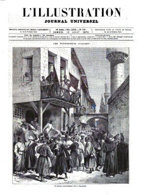 L' illustration Samstag 12. August 1876