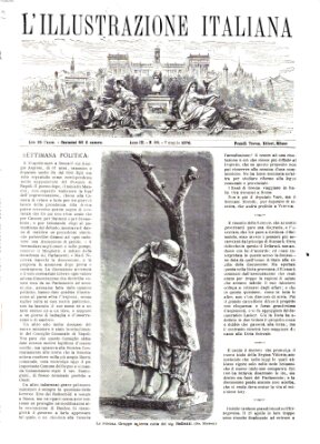 L' Illustrazione italiana Sonntag 7. Mai 1876