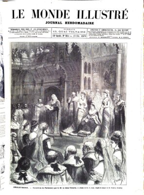 Le monde illustré Samstag 19. Februar 1876