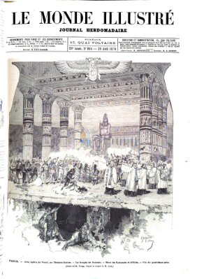 Le monde illustré Samstag 29. April 1876