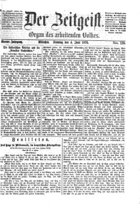 Der Zeitgeist Sonntag 4. Juni 1876