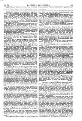 Deutsche Bauzeitung 〈Berlin〉 Mittwoch 13. September 1876