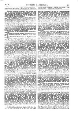 Deutsche Bauzeitung 〈Berlin〉 Mittwoch 8. November 1876