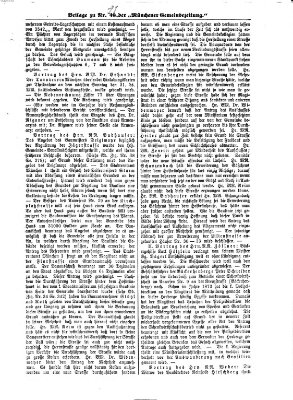 Münchener Gemeinde-Zeitung Sonntag 21. Mai 1876