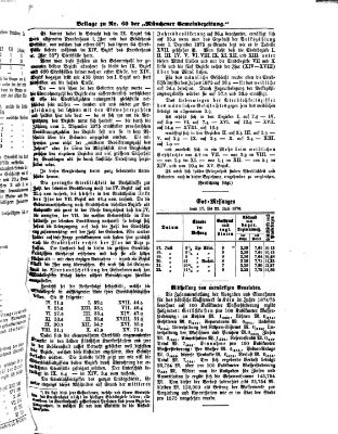 Münchener Gemeinde-Zeitung Donnerstag 27. Juli 1876