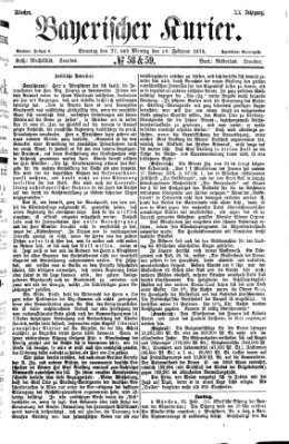 Bayerischer Kurier Sonntag 27. Februar 1876