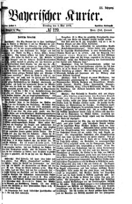 Bayerischer Kurier Dienstag 9. Mai 1876