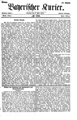 Bayerischer Kurier Samstag 8. Juli 1876