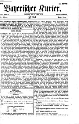 Bayerischer Kurier Mittwoch 26. Juli 1876