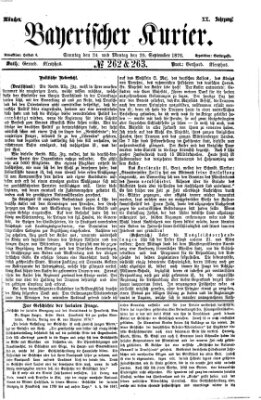 Bayerischer Kurier Sonntag 24. September 1876