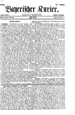 Bayerischer Kurier Freitag 3. November 1876