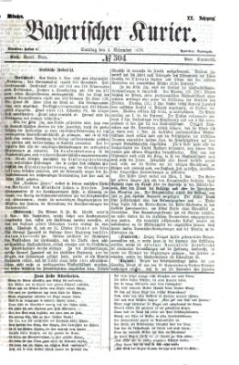 Bayerischer Kurier Samstag 4. November 1876