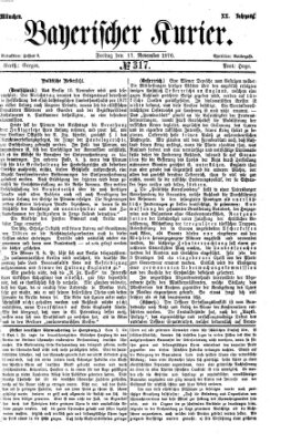 Bayerischer Kurier Freitag 17. November 1876