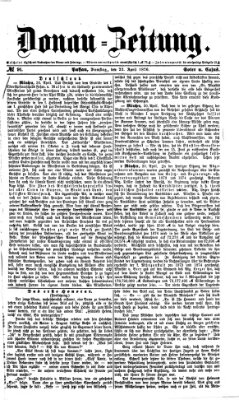 Donau-Zeitung Samstag 22. April 1876