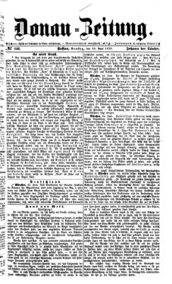 Donau-Zeitung Samstag 24. Juni 1876