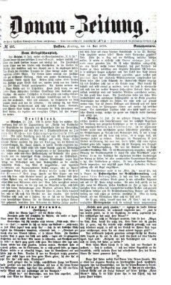 Donau-Zeitung Freitag 14. Juli 1876