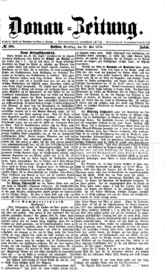 Donau-Zeitung Dienstag 25. Juli 1876