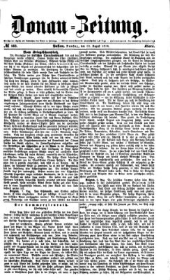 Donau-Zeitung Samstag 12. August 1876