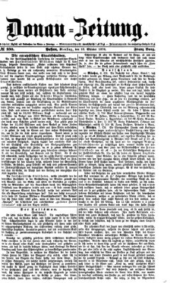 Donau-Zeitung Dienstag 10. Oktober 1876