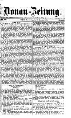 Donau-Zeitung Donnerstag 23. November 1876