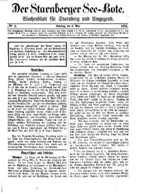 Land- und Seebote Samstag 8. Mai 1875