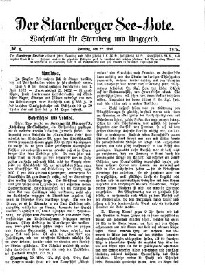 Land- und Seebote Samstag 22. Mai 1875