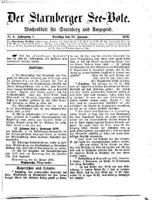 Land- und Seebote Samstag 22. Januar 1876